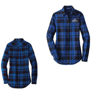 Port Authority Ladies Plaid Flannel Tunic