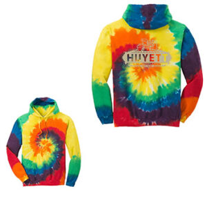 Port & Company Tie-Dye Pullover Hooded Sweatshirt