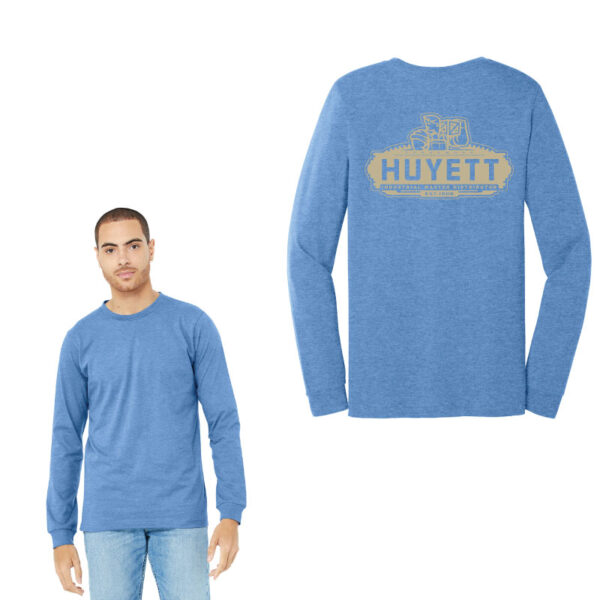 BELLA+CANVAS® Unisex Heather CVC Long Sleeve Tee - Image 6