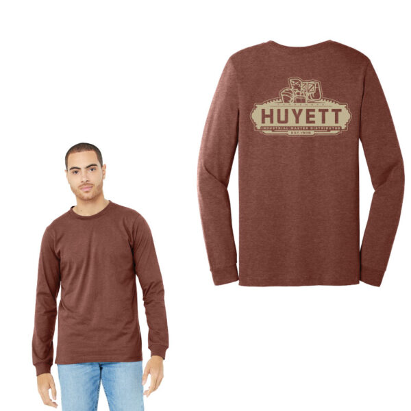 BELLA+CANVAS® Unisex Heather CVC Long Sleeve Tee - Image 7