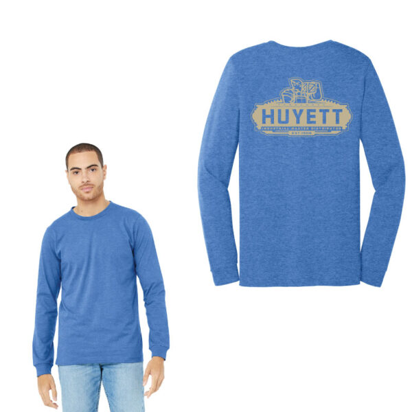 BELLA+CANVAS® Unisex Heather CVC Long Sleeve Tee - Image 8