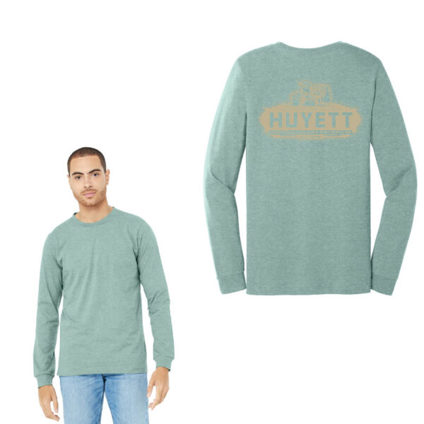 BELLA+CANVAS® Unisex Heather CVC Long Sleeve Tee - Image 9