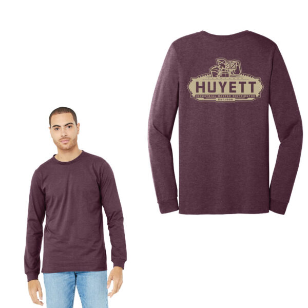BELLA+CANVAS® Unisex Heather CVC Long Sleeve Tee - Image 10
