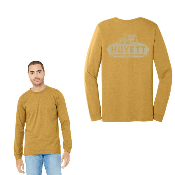 BELLA+CANVAS® Unisex Heather CVC Long Sleeve Tee - Image 14