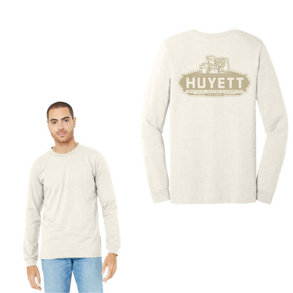 BELLA+CANVAS® Unisex Heather CVC Long Sleeve Tee - Image 15