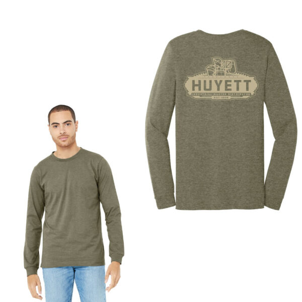 BELLA+CANVAS® Unisex Heather CVC Long Sleeve Tee - Image 17
