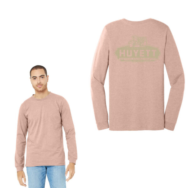 BELLA+CANVAS® Unisex Heather CVC Long Sleeve Tee - Image 18
